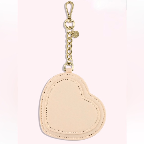 New Stoney Clover Lane Heart Bag Charm - Picture 1 of 1